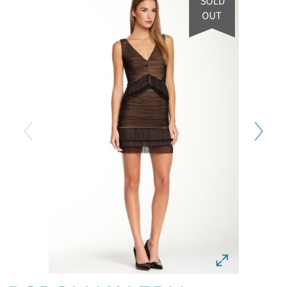 BCBG Maxazria  Sven Little Black Dress Size: M